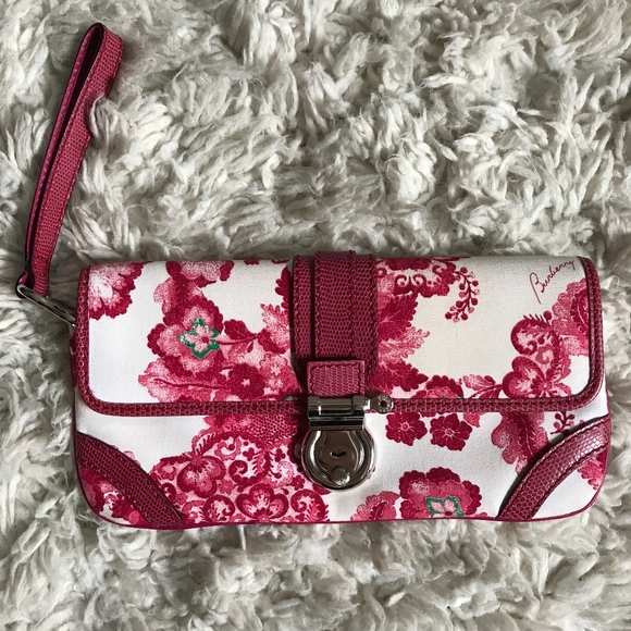 Burberry Handbags - Burberry Floral Wristlet